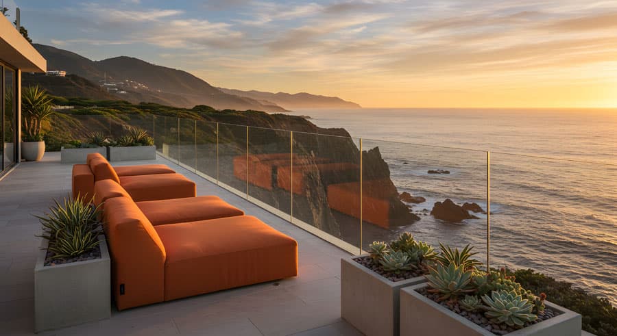 Barandillas de cristal en A Coruña